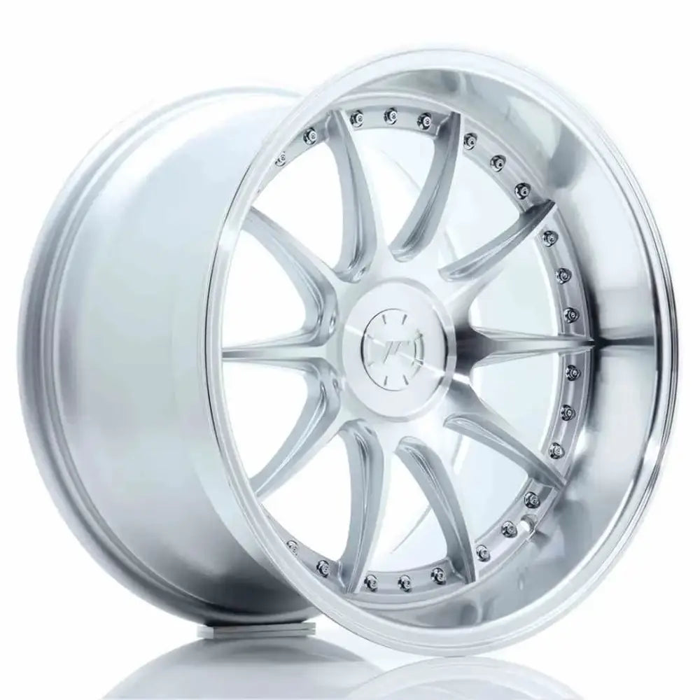 Felg Japan Racing Jr41 18x10,5 Et15-25 5h Blank Silver Machined Face - 1