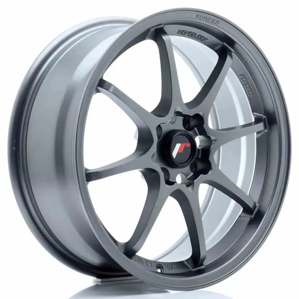 Felg Japan Racing Jr5 17x7 Et25 4x108 Matt Gun Metal - 1