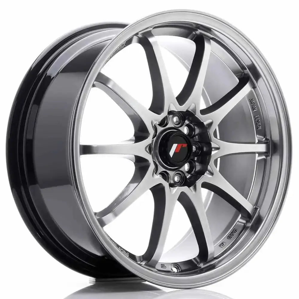 Felg Japan Racing Jr5 18x8 Et35 5x100 Hyper Black - 1