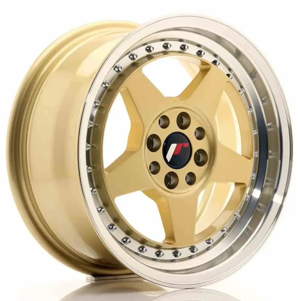 Felg Japan Racing Jr6 15x7 Et25 4x100/108 Gold - 1