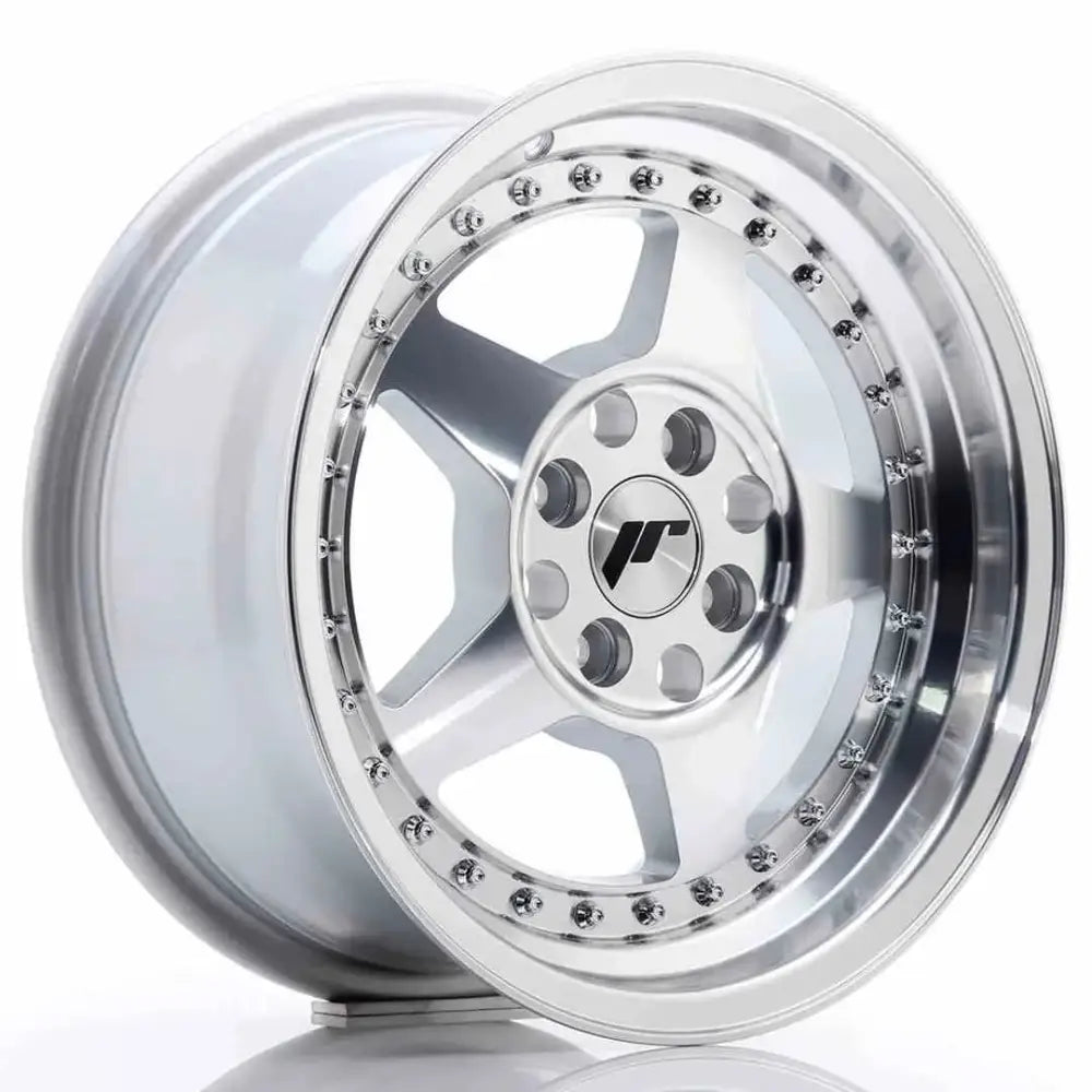 Felg Japan Racing Jr6 15x7 Et25 4x100/108 Mach Silver - 1