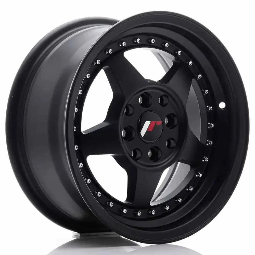 Felg Japan Racing Jr6 15x7 Et25 4x100/108 Matt Black - 1