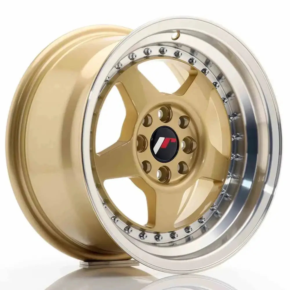 Felg Japan Racing Jr6 15x8 Et25 4x100/108 Gold - 1