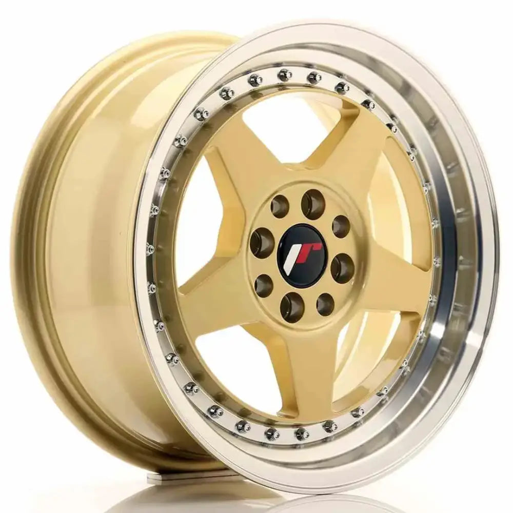 Felg Japan Racing Jr6 16x7 Et35 4x100/114 Gold - 1