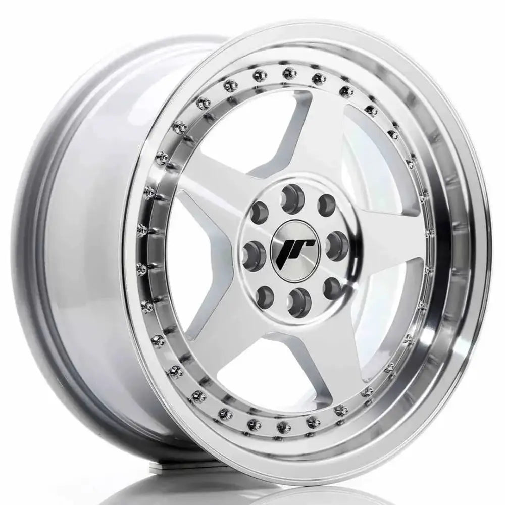 Felg Japan Racing Jr6 16x7 Et35 4x100/114 Mach Silver - 1