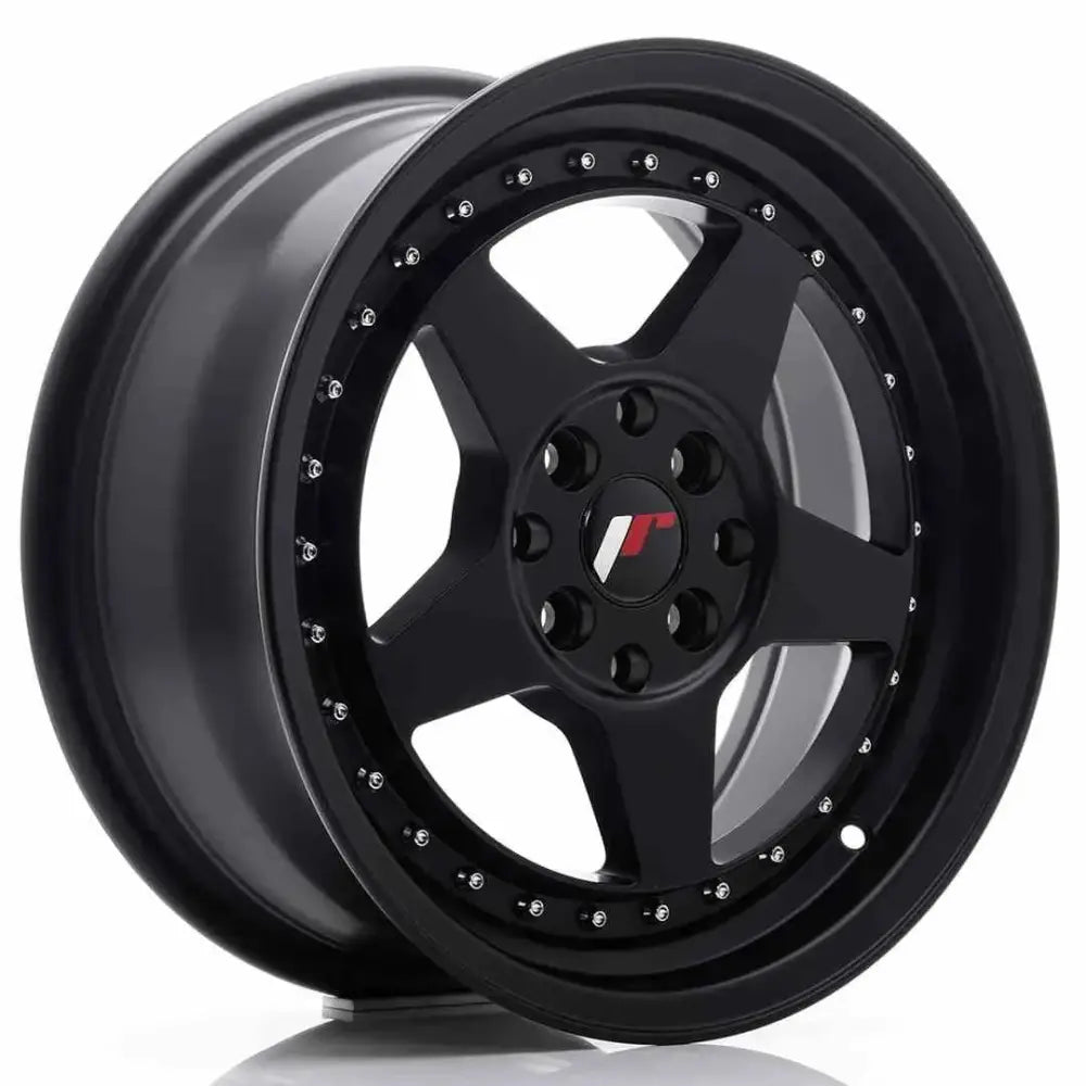 Felg Japan Racing Jr6 16x7 Et35 4x100/114 Matt Black - 1