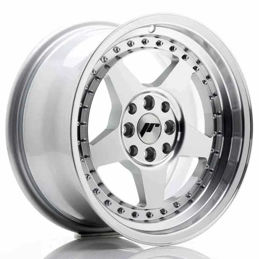 Felg Japan Racing Jr6 16x8 Et25 4x100/108 Mach Silver - 1