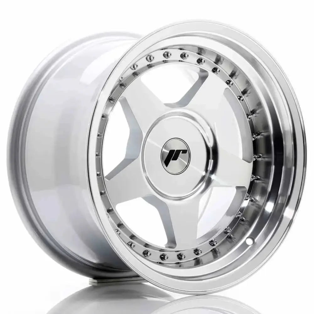 Felg Japan Racing Jr6 16x9 Et0-20 Blank Mach Silver - 1