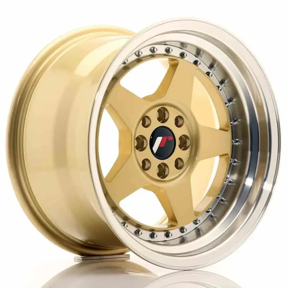 Felg Japan Racing Jr6 16x9 Et20 4x100/108 Gold - 1