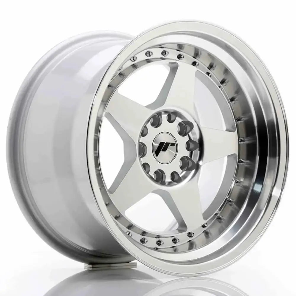 Felg Japan Racing Jr6 17x10 Et20 5x114/120 Machined Sil - 1