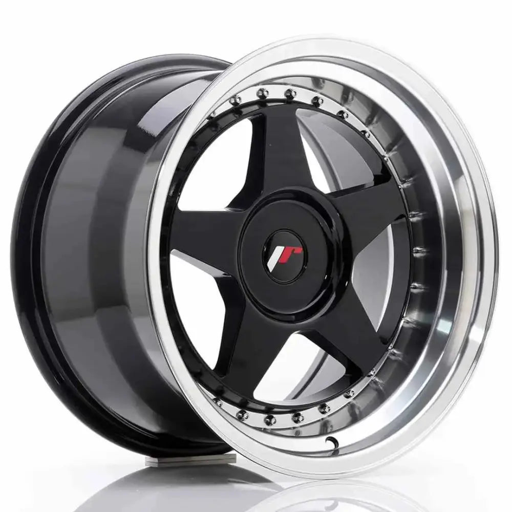 Felg Japan Racing Jr6 17x10 Et20 Blank Glossy Black - 1