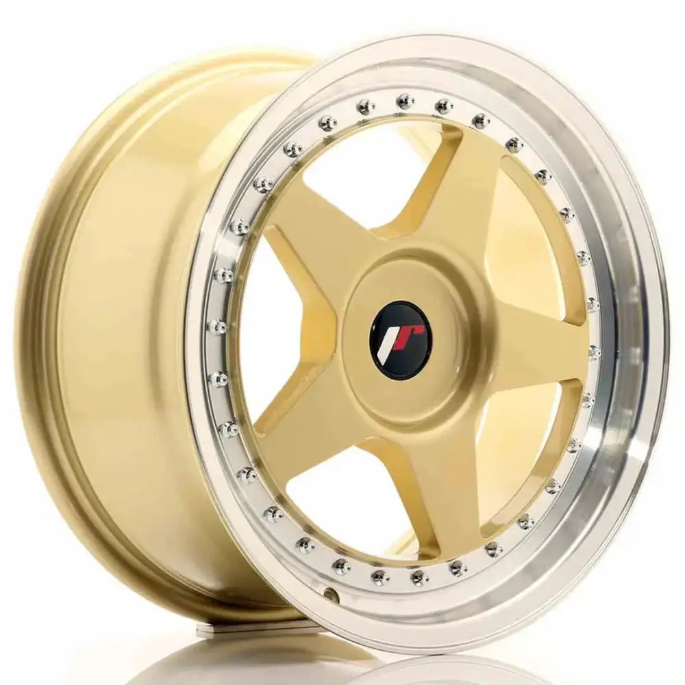 Felg Japan Racing Jr6 17x8 Et20-35 Blank Gold - 1