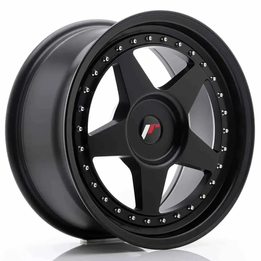 Felg Japan Racing Jr6 17x8 Et20-35 Blank Matt Black - 1