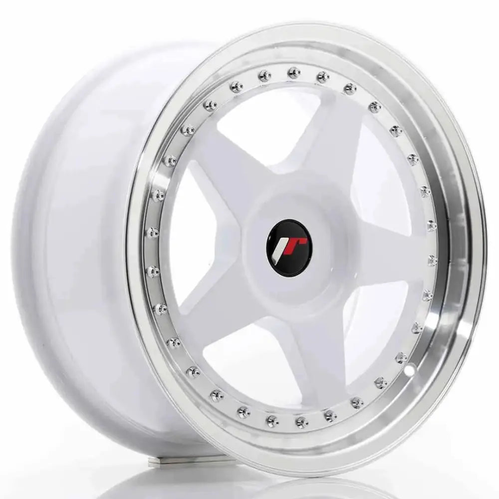 Felg Japan Racing Jr6 17x8 Et20-35 Blank White - 1