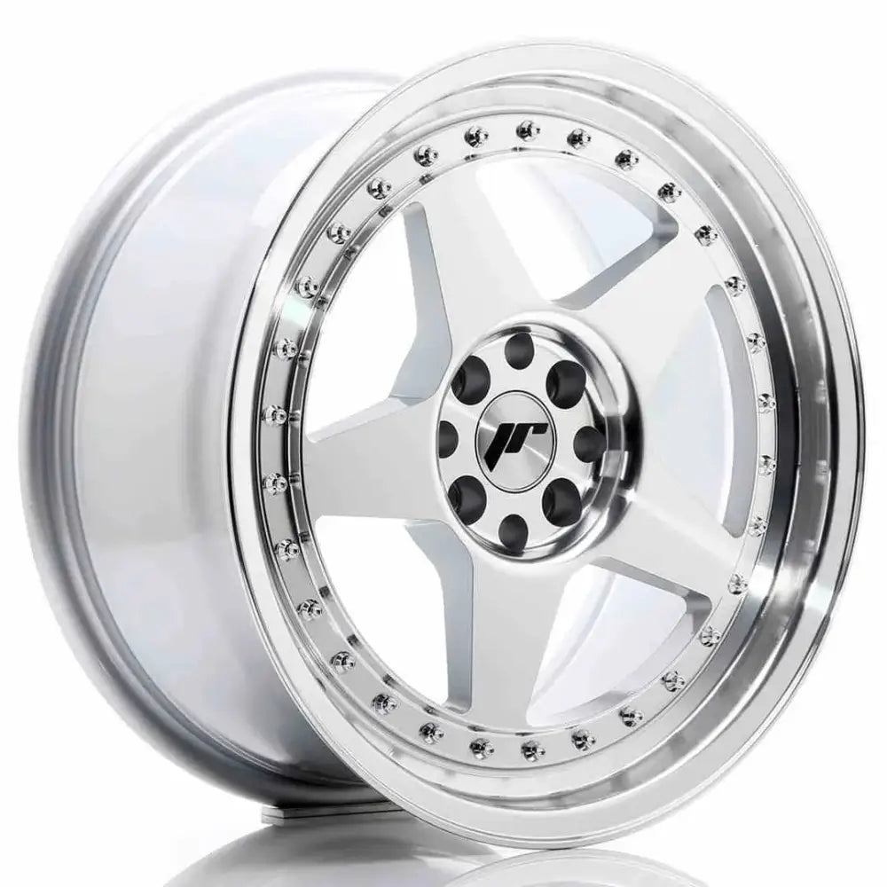 Felg Japan Racing Jr6 17x8 Et20 4x100/108 Machined Sil - 1