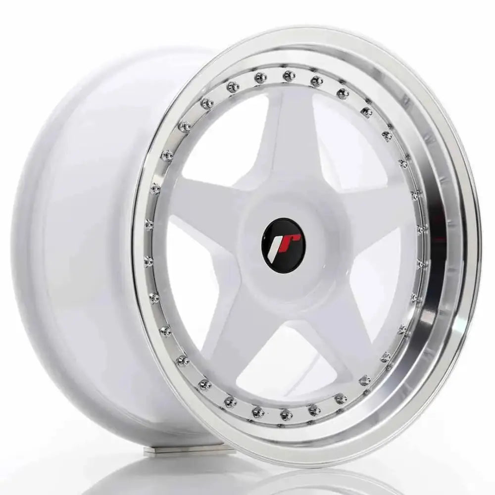 Felg Japan Racing Jr6 17x9 Et20-35 Blank White - 1