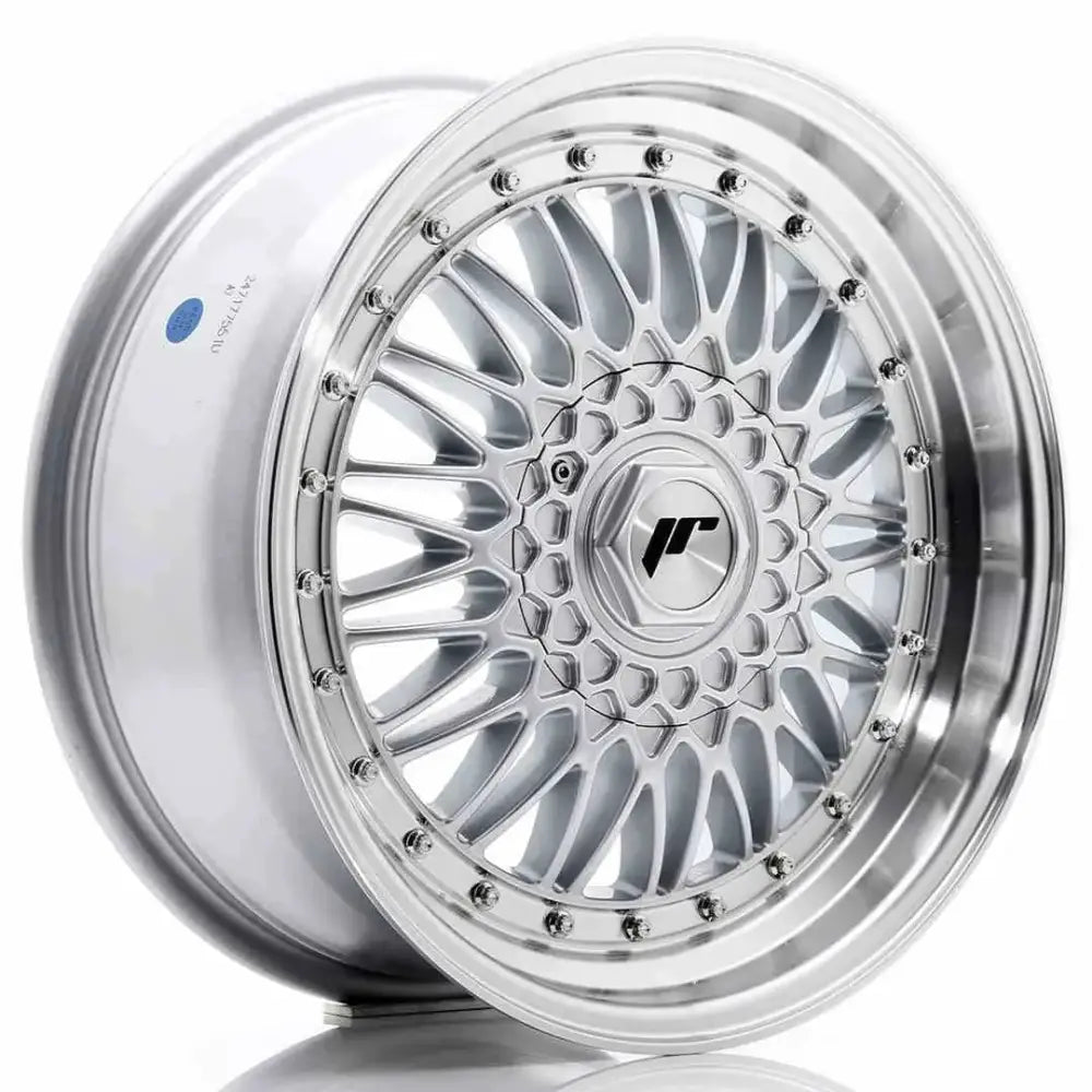 Felg Japan Racing Jr9 17x7,5 Et20-35 Blank Silver W/machined Lip + silver Rivets