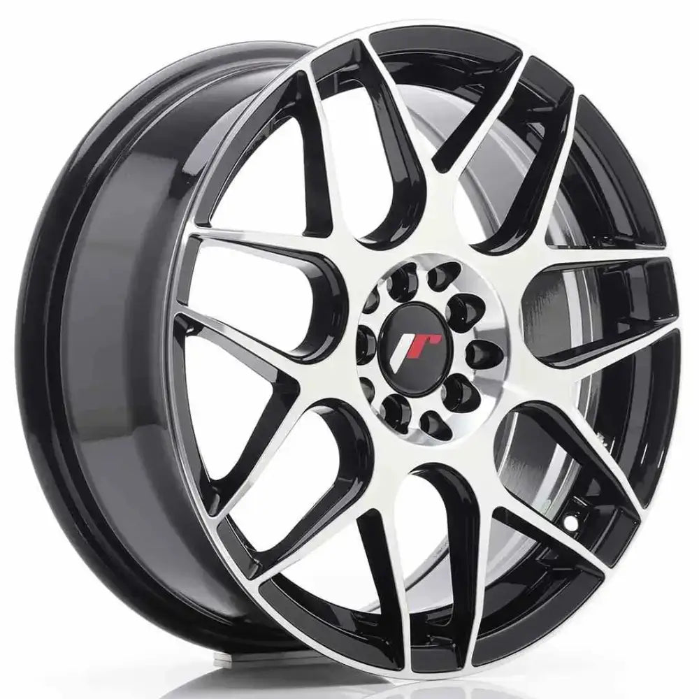 Felg Japan Racing Jr18 17x7 Et40 4x100/114 Black Machin