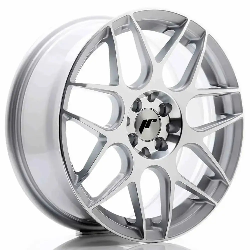 Felg Japan Racing Jr18 17x7 Et40 4x100/114 Sølv Mach