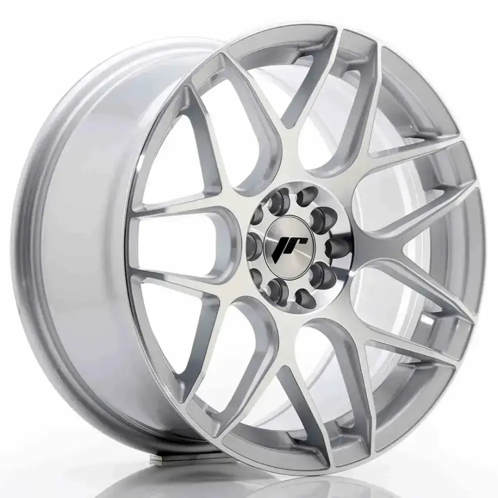 Felg Japan Racing Jr18 17x8 Et35 4x100/114 Sølv Mach