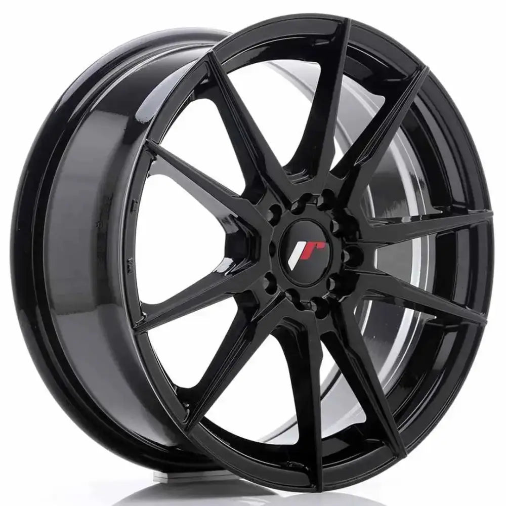 Felg Japan Racing Jr21 17x7 Et40 5x100/114 Glossy Black