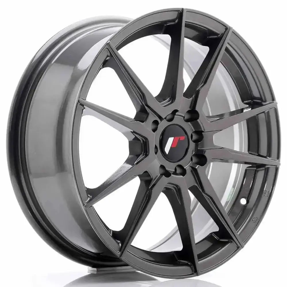 Felg Japan Racing Jr21 17x7 Et40 5x100/114 Hyper Gray