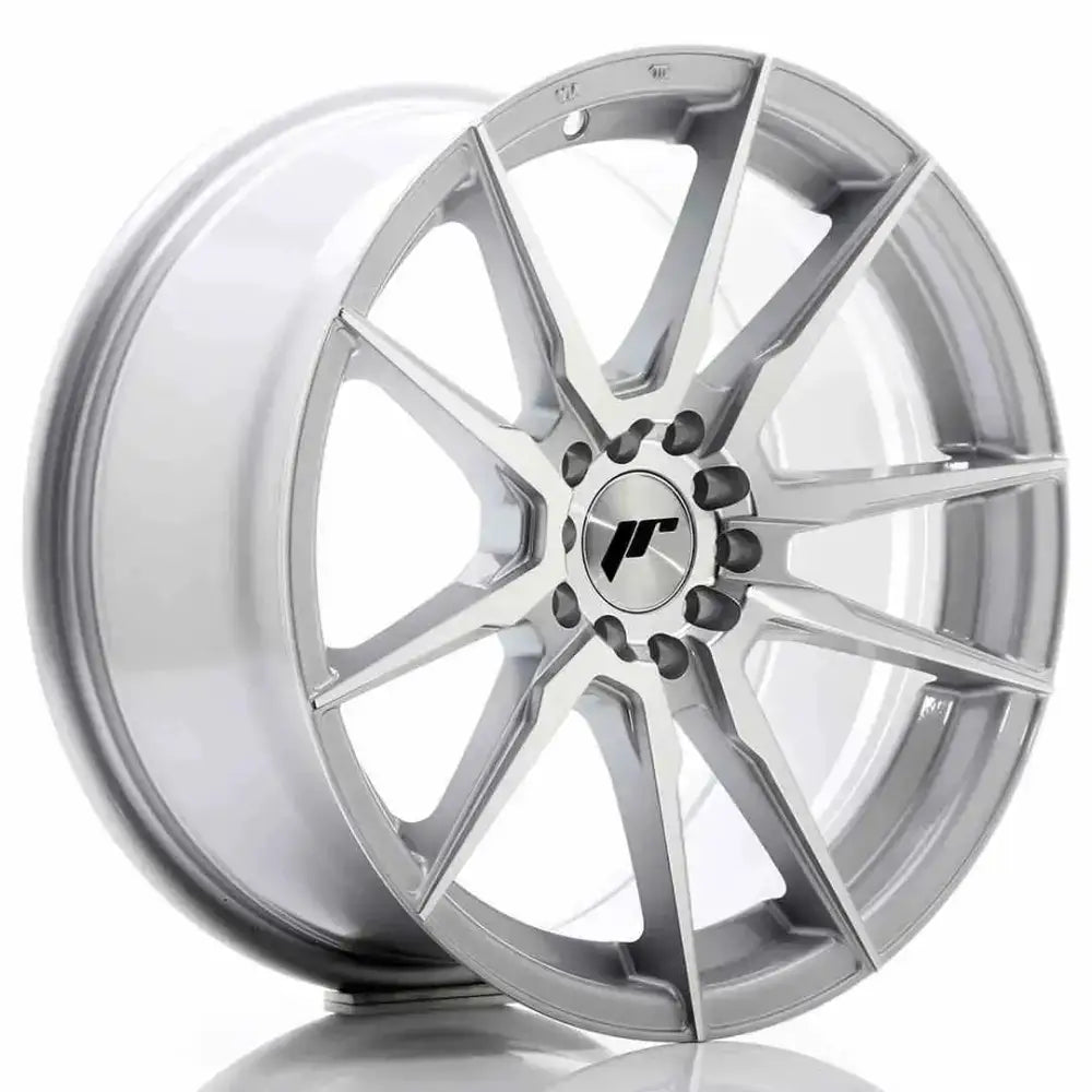 Felg Japan Racing Jr21 17x8 Et35 4x100/114 Sølv Mach