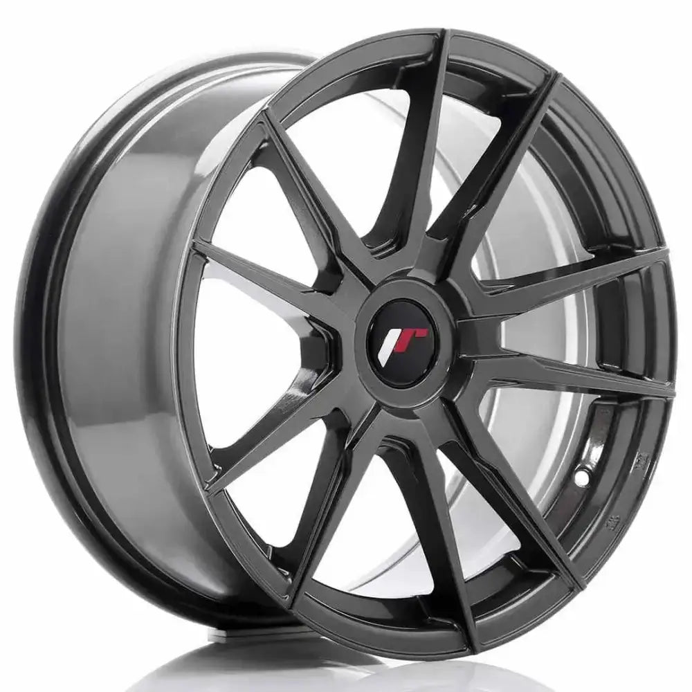 Felg Japan Racing Jr21 17x8 Et35 Blank Hyper Gray