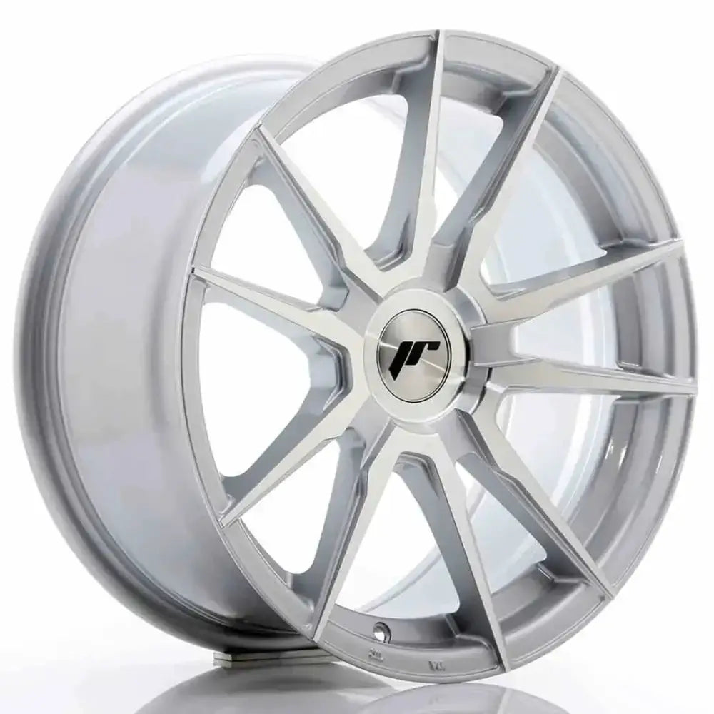 Felg Japan Racing Jr21 17x8 Et35 Blank Sølv Machin