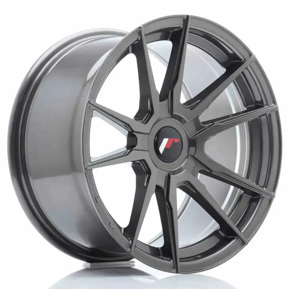 Felg Japan Racing Jr21 17x9 Et25-35 Blank Hyper Gray