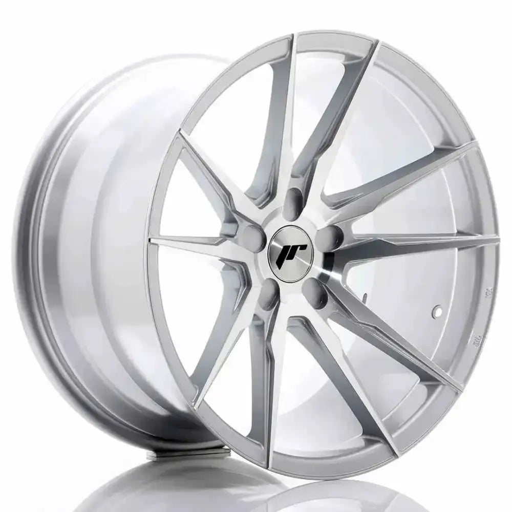 Felg Japan Racing Jr21 19x11 Et15-30 5h Blank Sølv Ma