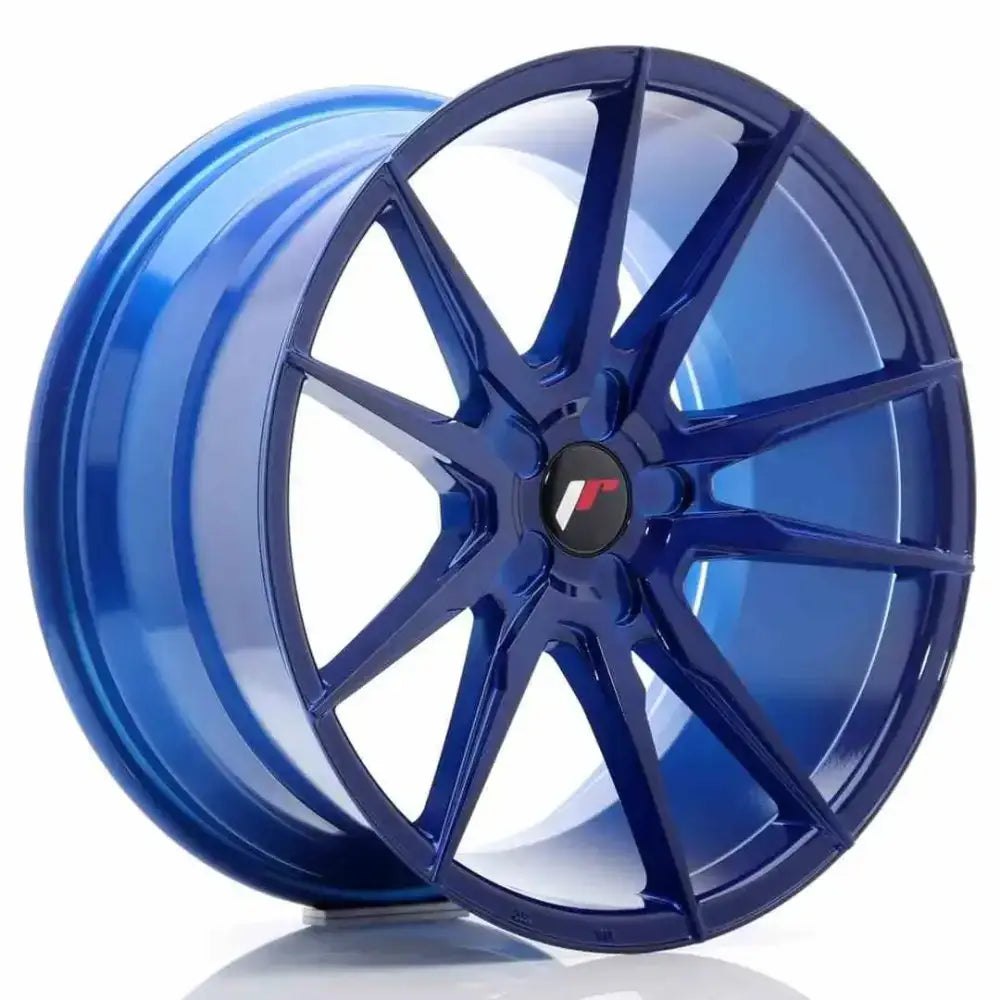Felg Japan Racing Jr21 19x9,5 Et20-40 5h Blank Platinum Blue