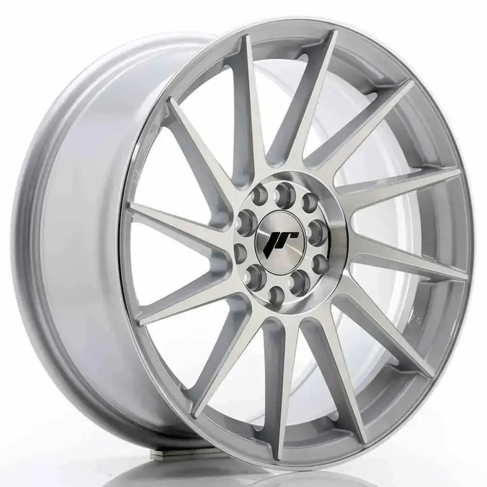 Felg Japan Racing Jr22 18x7,5 Et40 5x112/114 Sølv Mac