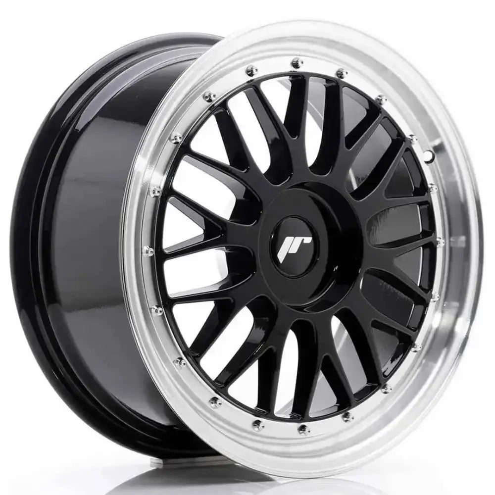 Felg Japan Racing Jr23 18x8 Et30-45 Blank Glossy Black W/machined Lip