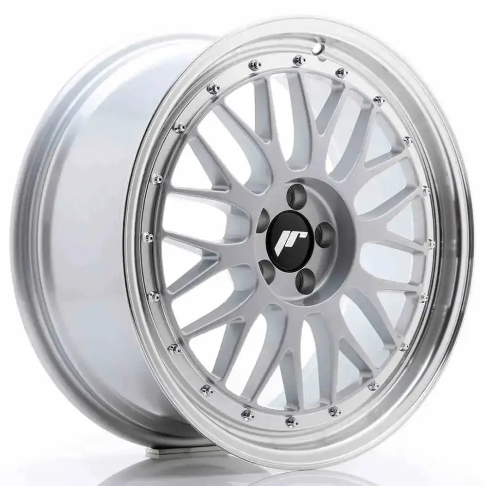Felg Japan Racing Jr23 18x8 Et35 5x100 Hyper Silver W/machined Lip