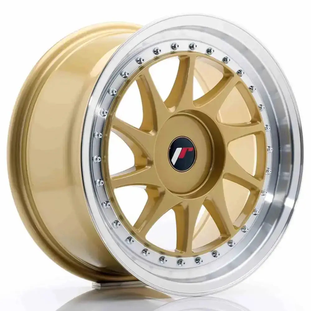 Felg Japan Racing Jr26 17x8 Et20-35 Blank Gold