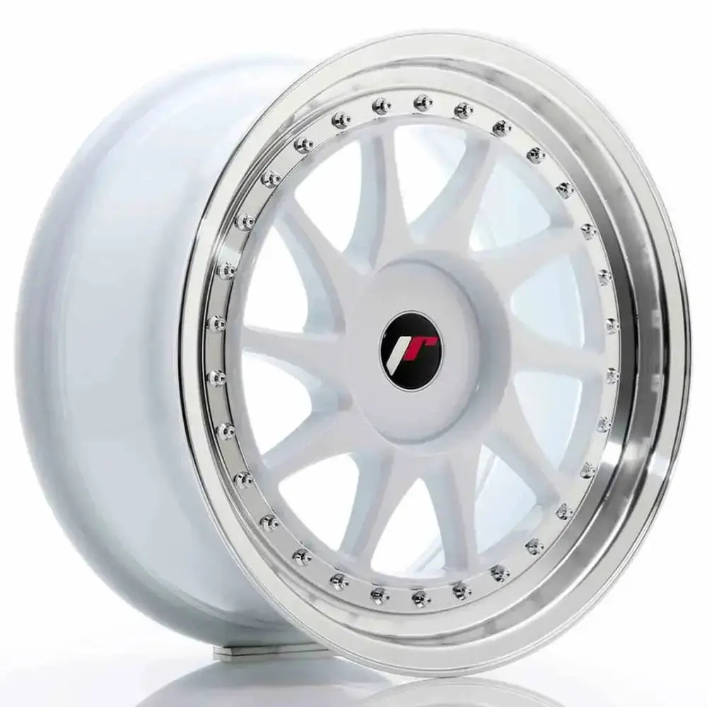 Felg Japan Racing Jr26 17x8 Et20-35 Blank White