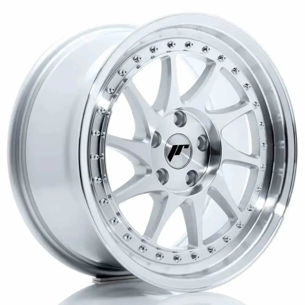 Felg Japan Racing Jr26 17x8 Et35 5x112 Silver Machined Face