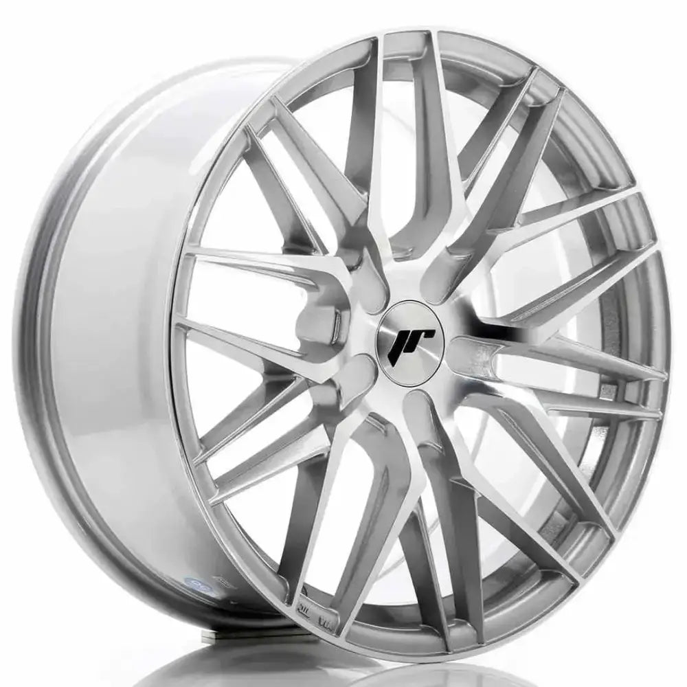 Felg Japan Racing Jr28 18x8,5 Et20-40 5h Blank Sølv m