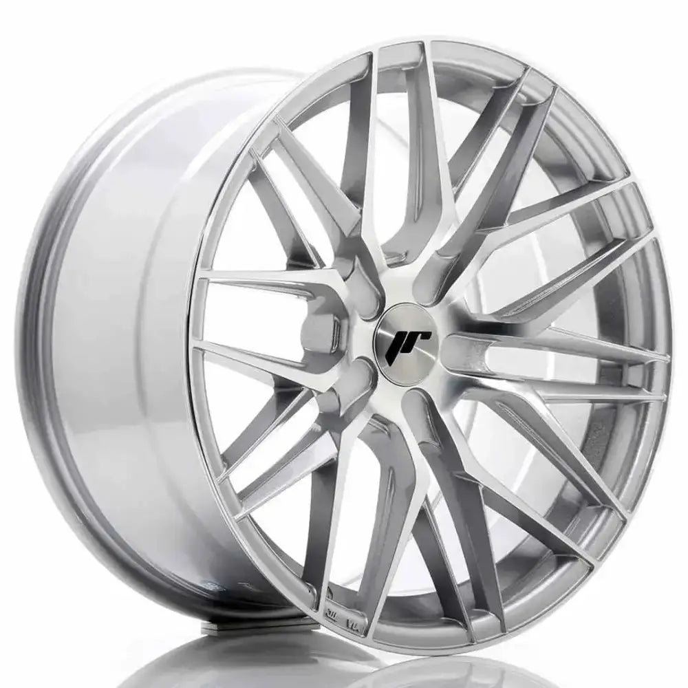 Felg Japan Racing Jr28 18x9,5 Et20-40 5h Blank Sølv m