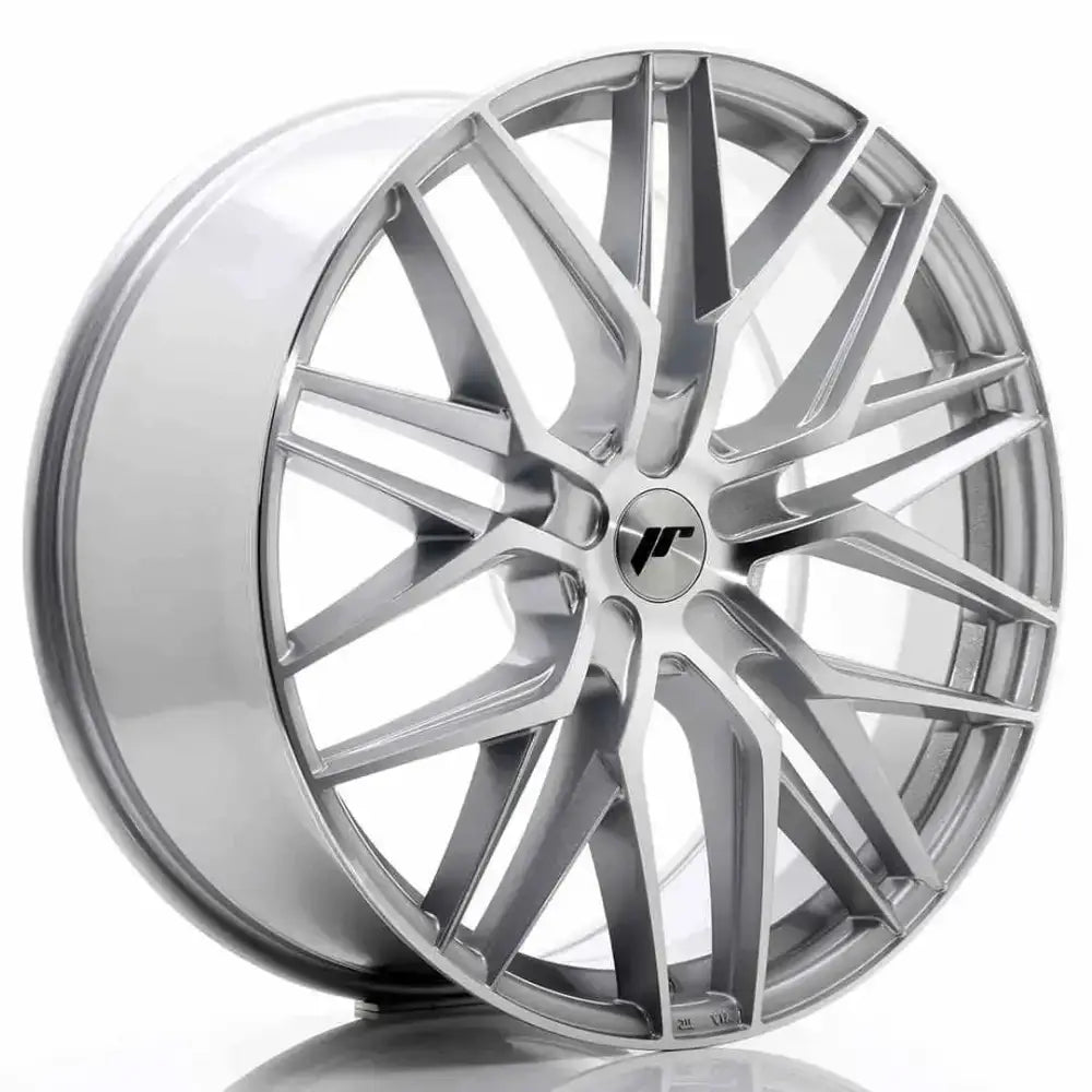 Felg Japan Racing Jr28 22x9 Et30-45 5h Blank Sølv Mac