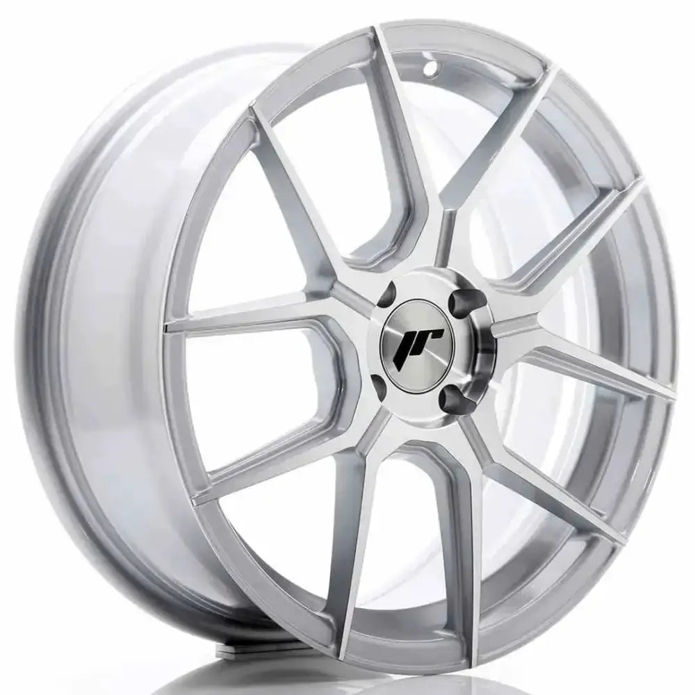 Felg Japan Racing Jr30 17x7 Et40 4x100 Silver Machined Face
