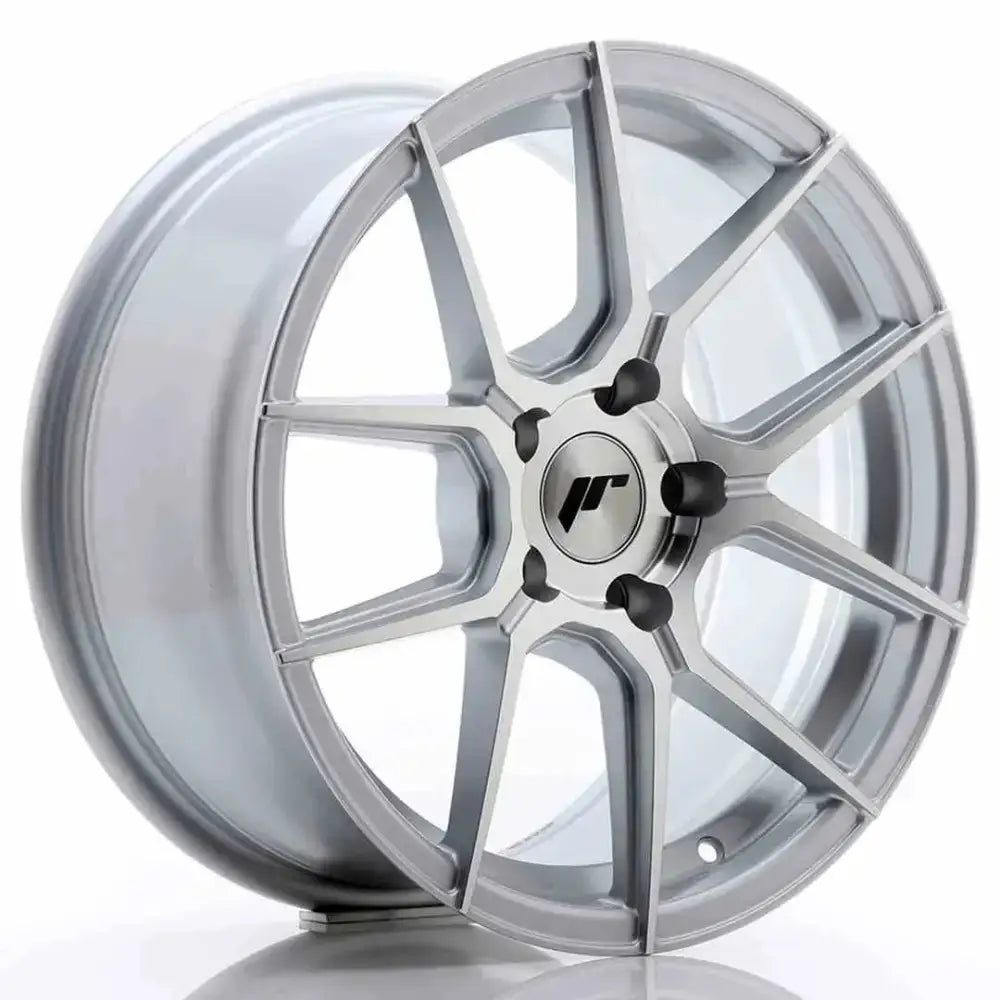 Felg Japan Racing Jr30 17x8 Et40 5x112 Silver Machined Face