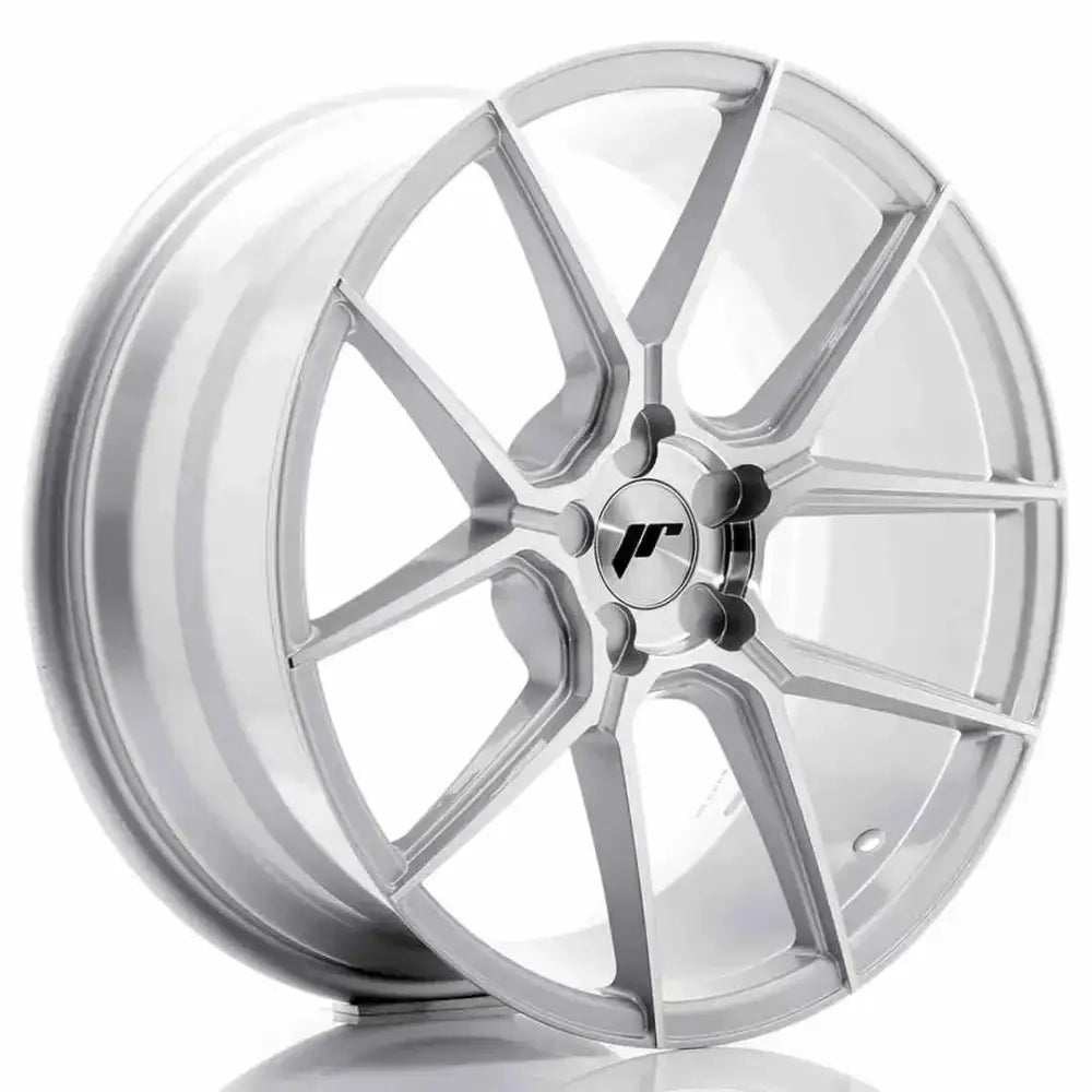 Felg Japan Racing Jr30 19x8,5 Et35-40 5h Blank Sølv m