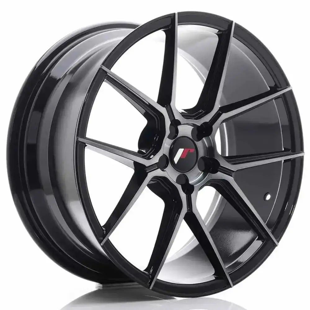 Felg Japan Racing Jr30 19x8,5 Et35-42 5h Blank Black Brushed W/tinted Face
