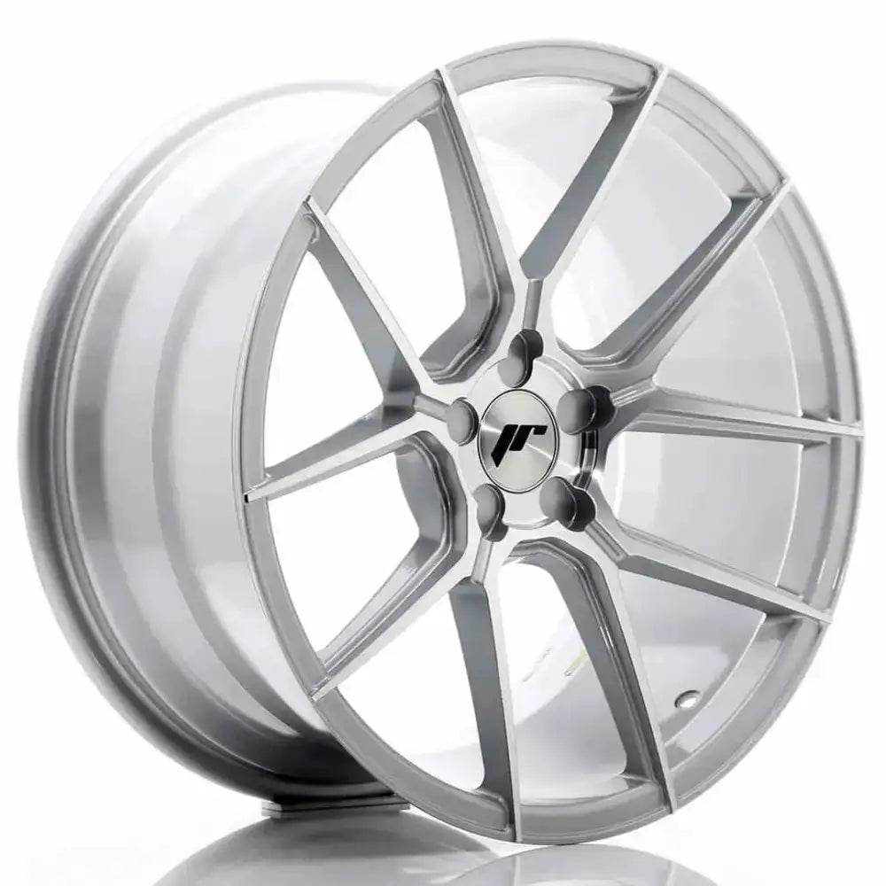 Felg Japan Racing Jr30 19x9,5 Et20-40 5h Blank Sølv m