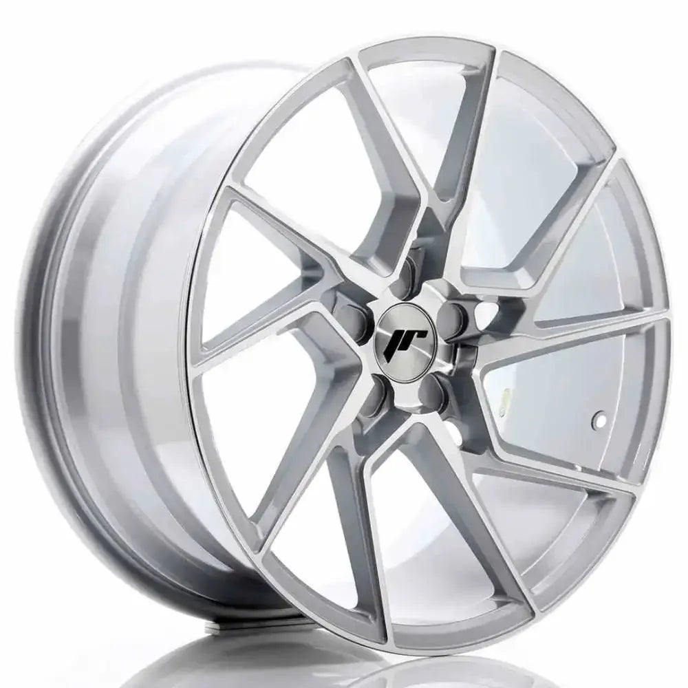 Felg Japan Racing Jr33 19x9,5 Et20-45 5h Blank Sølv m