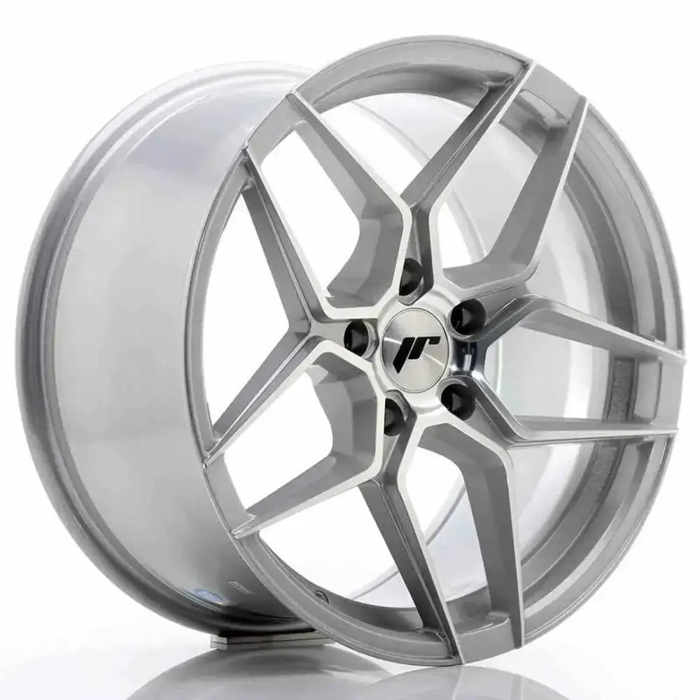 Felg Japan Racing Jr34 18x9 Et35 5x120 Silver Machined Face