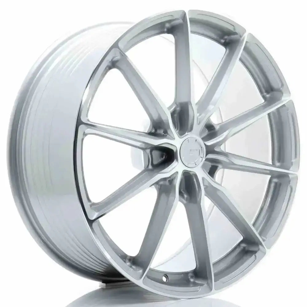 Felg Japan Racing Jr37 21x9 Et10-52 5h Blank Silver Machined