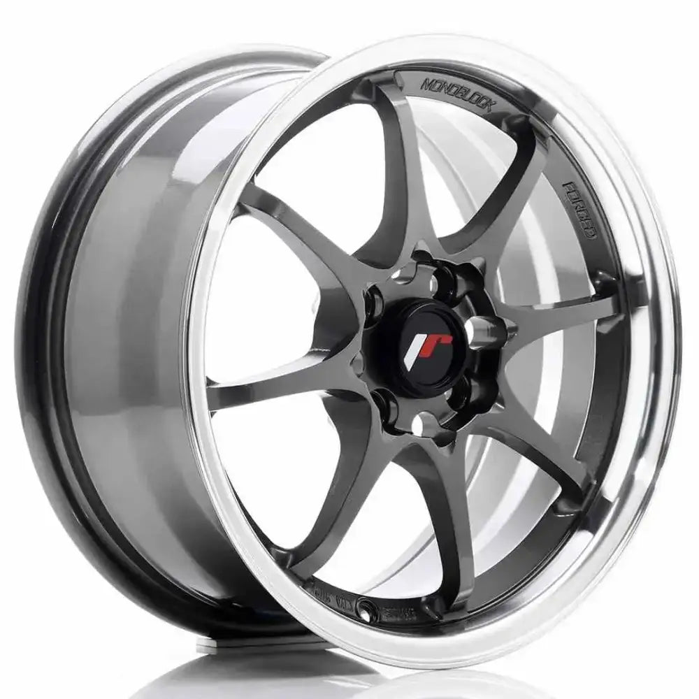 Felg Japan Racing Jr5 15x7 Et35 4x100 Gun Metal
